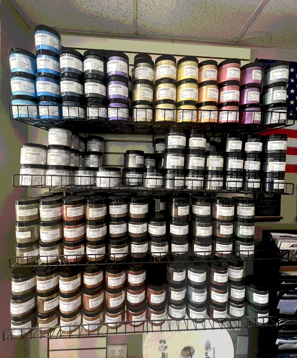 This is metallic pigment