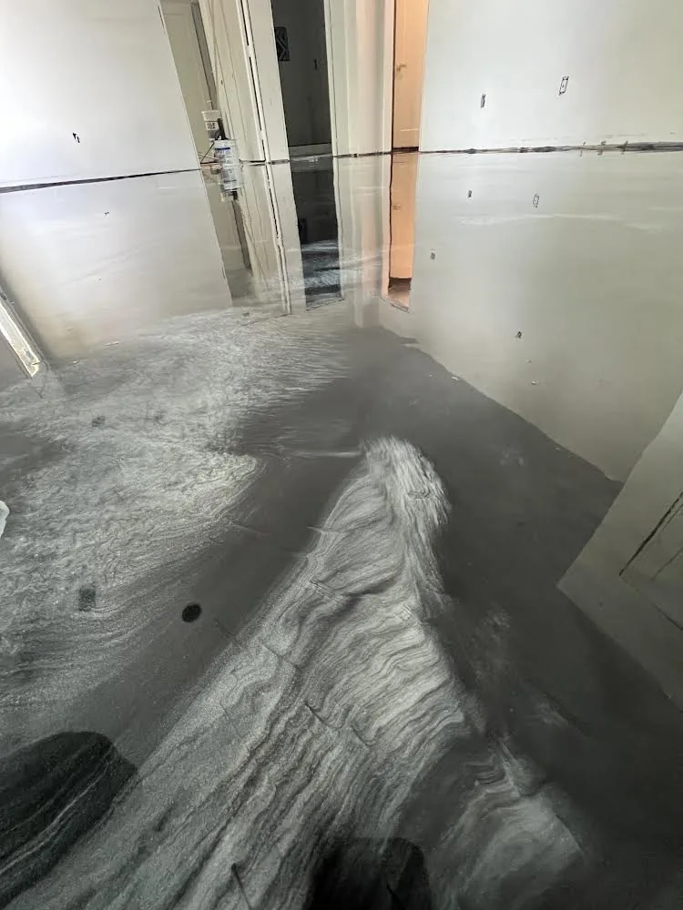 Epoxy flooring project 6