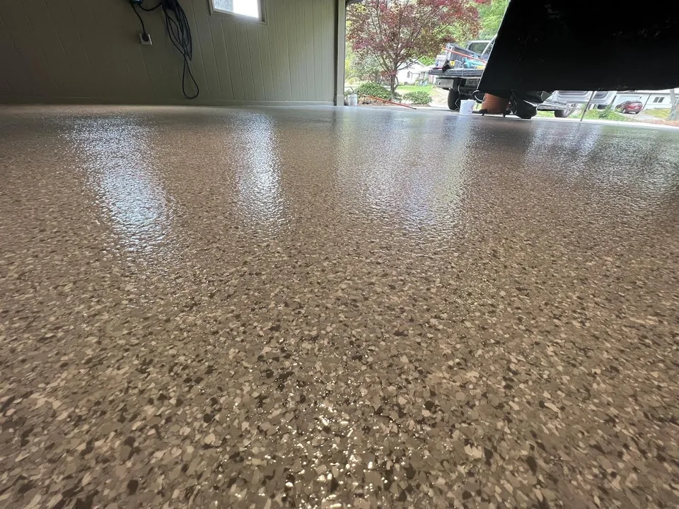 Epoxy flooring project 7