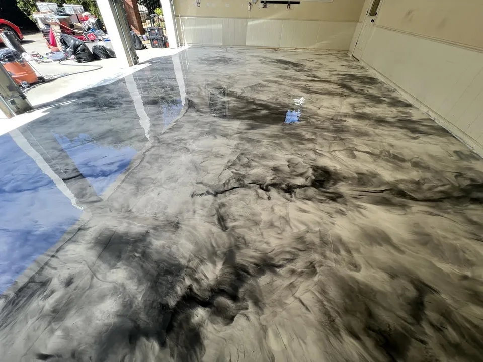 Epoxy flooring project 4