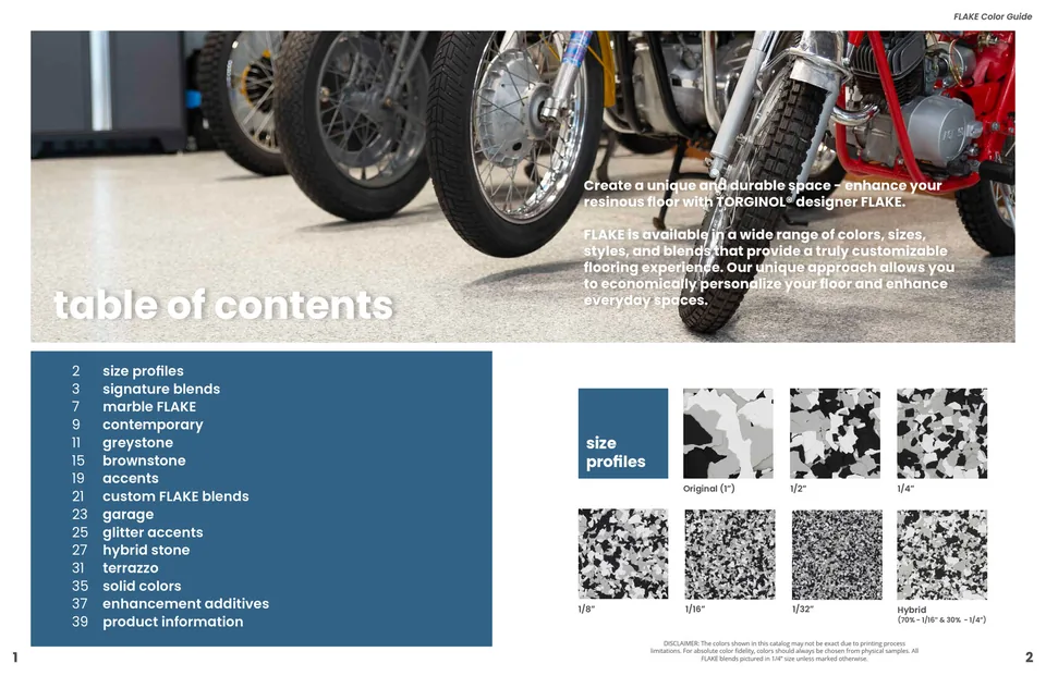 Epoxy flooring brochure page 1 of 21
