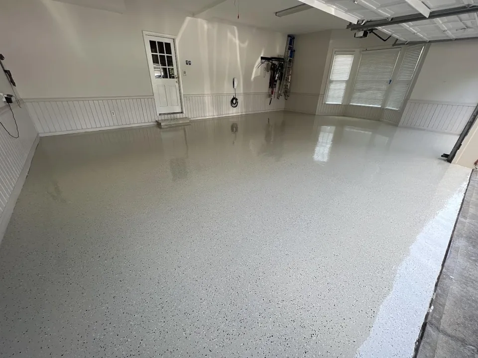 Epoxy flooring project 1